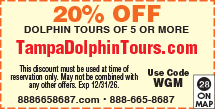 Discount Coupon for TampaDolphinTours.com